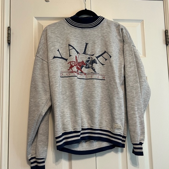 Authentic Vintage YALE Polo Crew - Picture 1 of 4